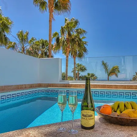 Stella Mare - Ocean View With Private Heated Pool アデヘ